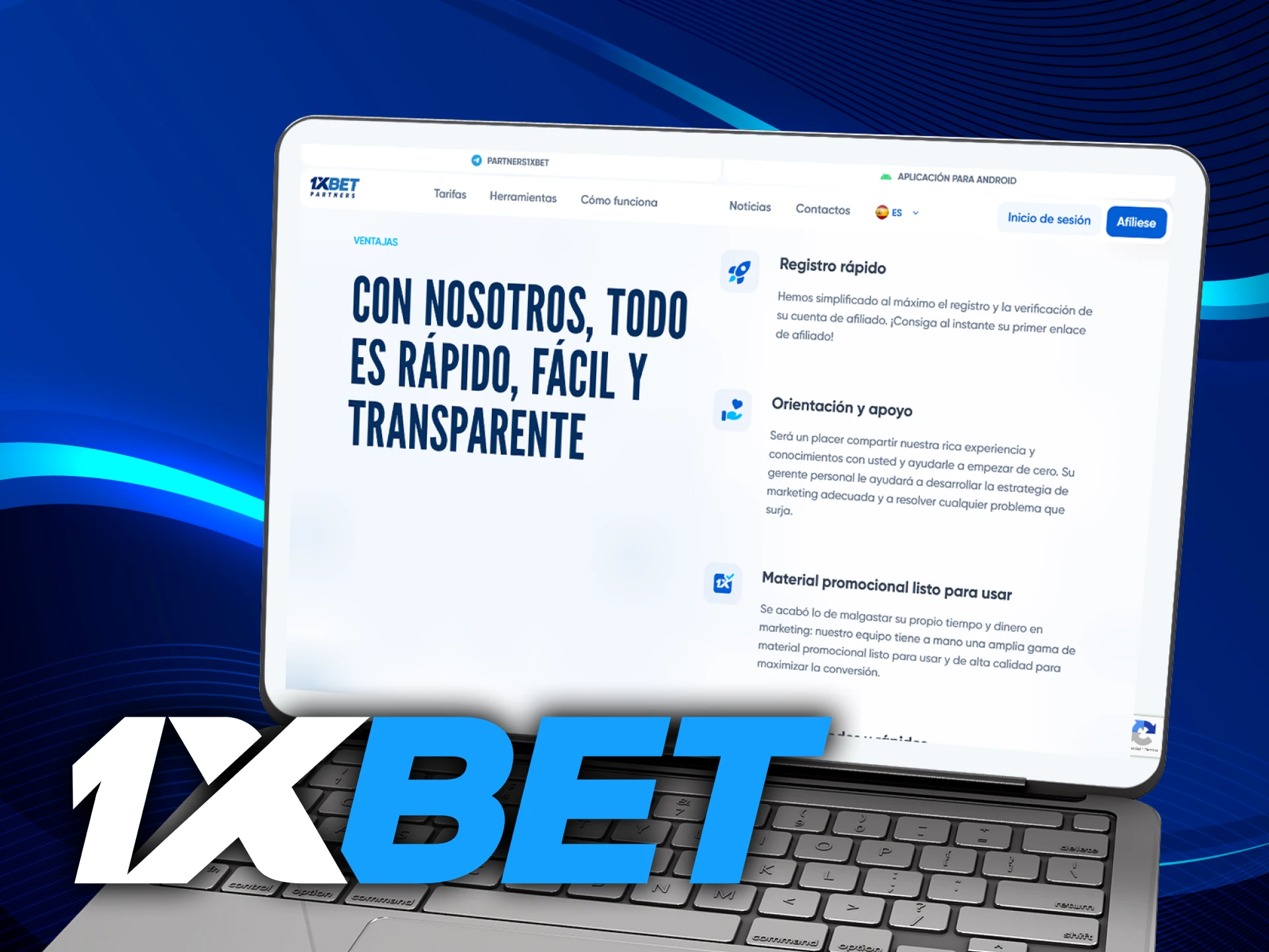 Le diremos cómo funciona el programa de afiliados del sitio web 1xbet.