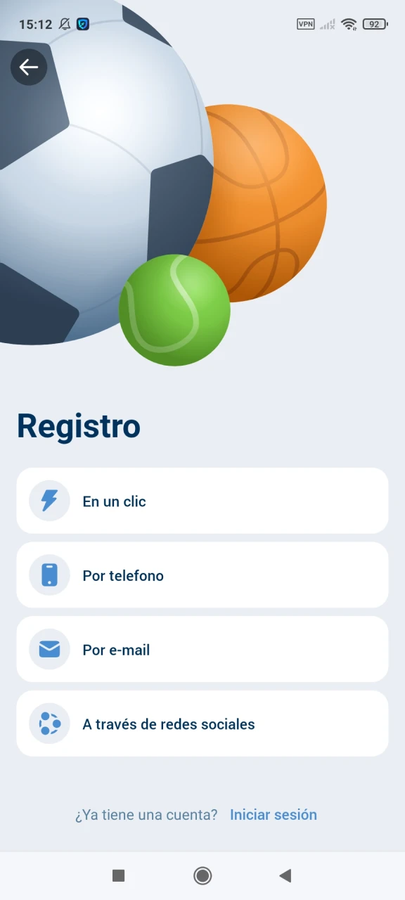 Elija una forma cómoda de registrarse en 1xbet para jugar Aviator.