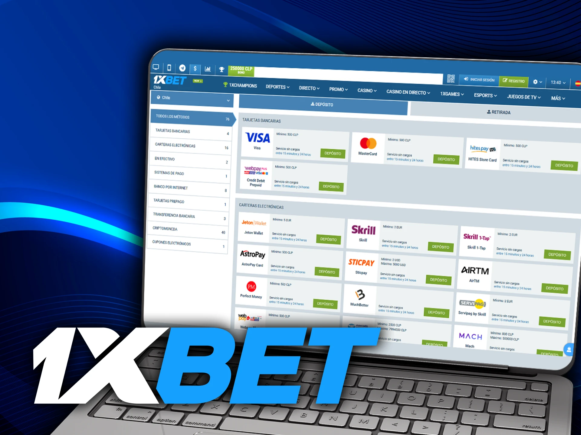 En el sitio web de 1xbet hay muchos tipos de pago por jugar Aviator.