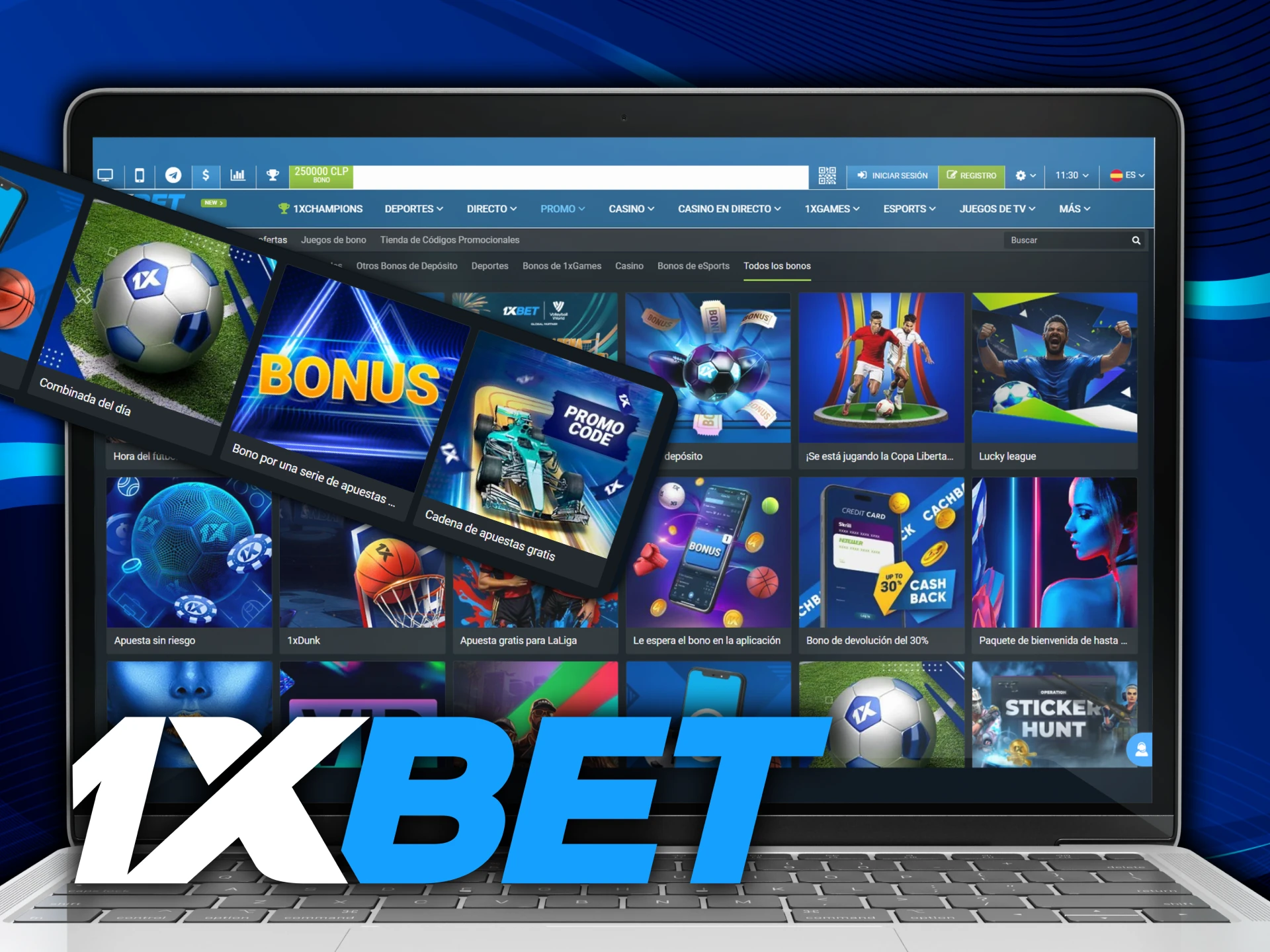 1xbet ofrece bonificaciones para los deportes electrónicos.