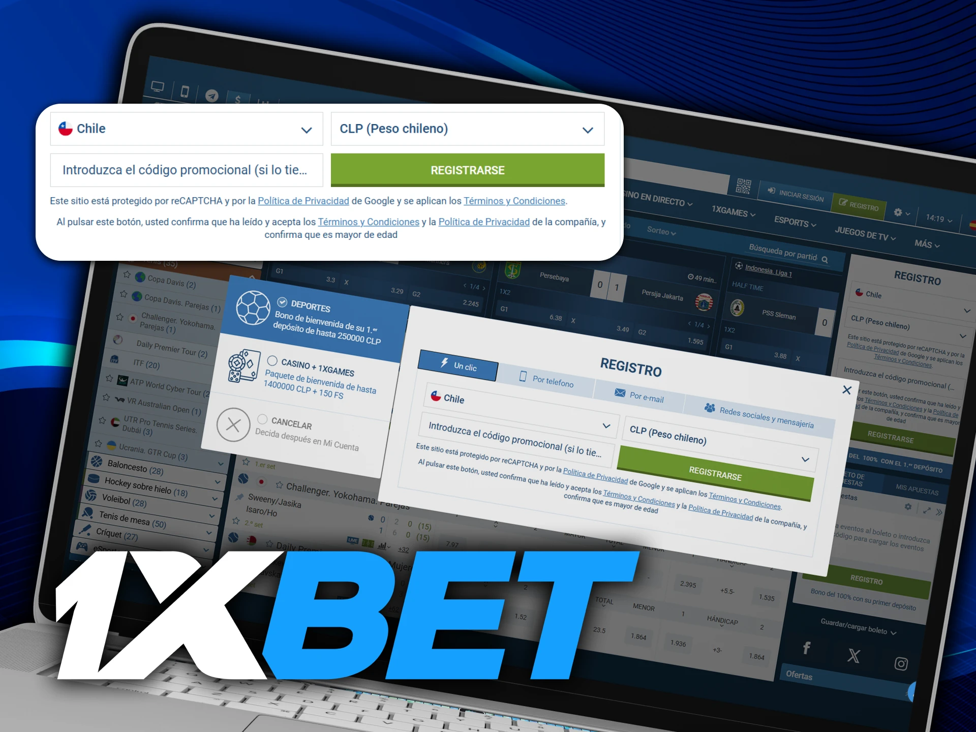 Le diremos cómo utilizar el código promocional 1xbet.