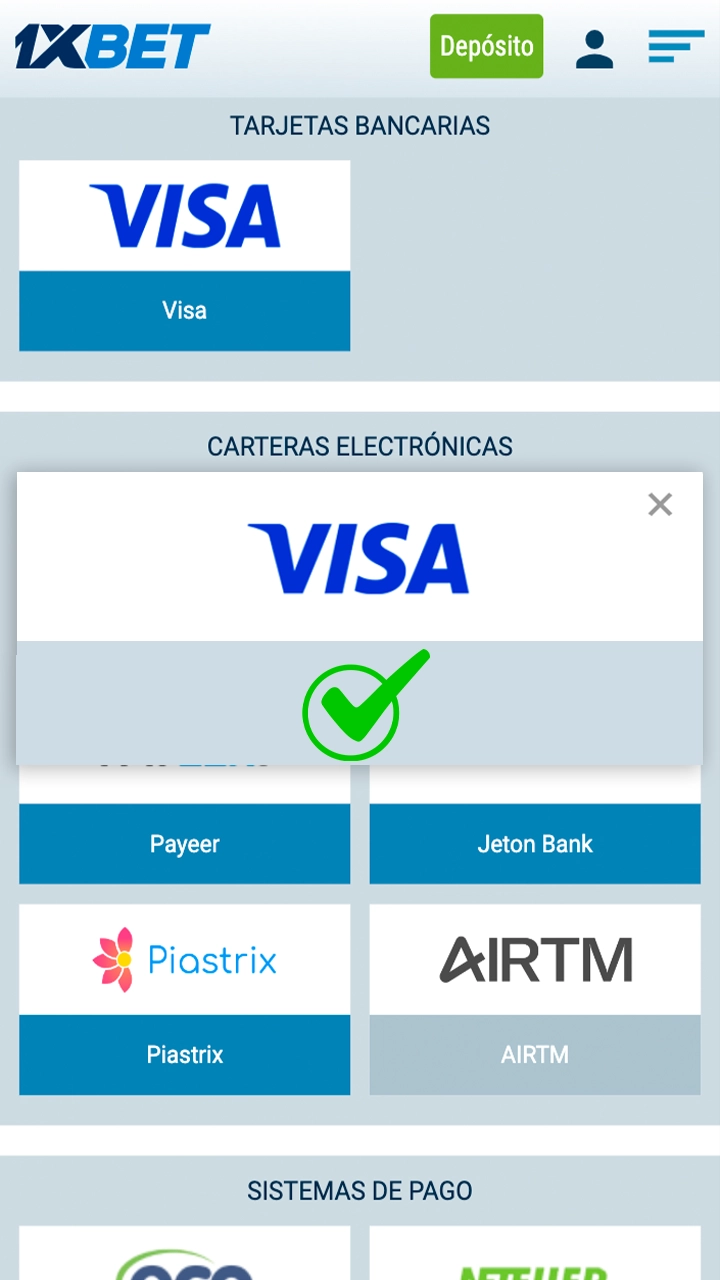 Es muy facil retirar dinero en 1xbet.