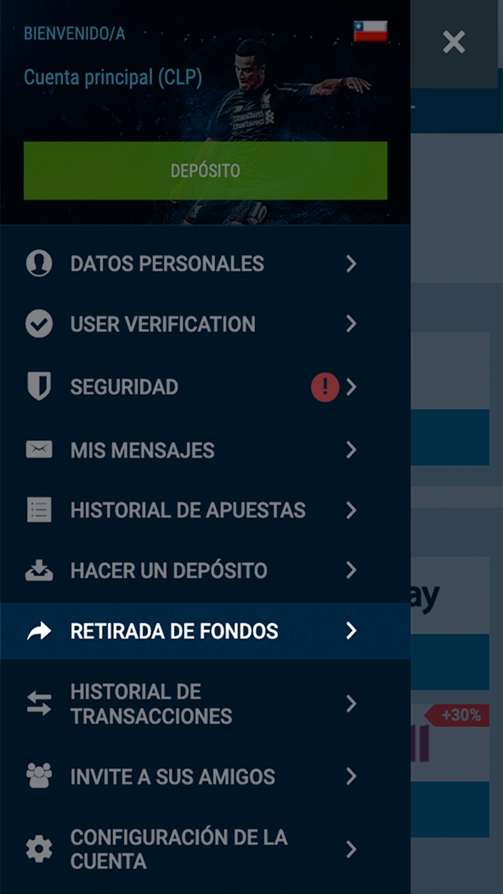 Inicie sesión en su cuenta de 1xbet para empezar a jugar.