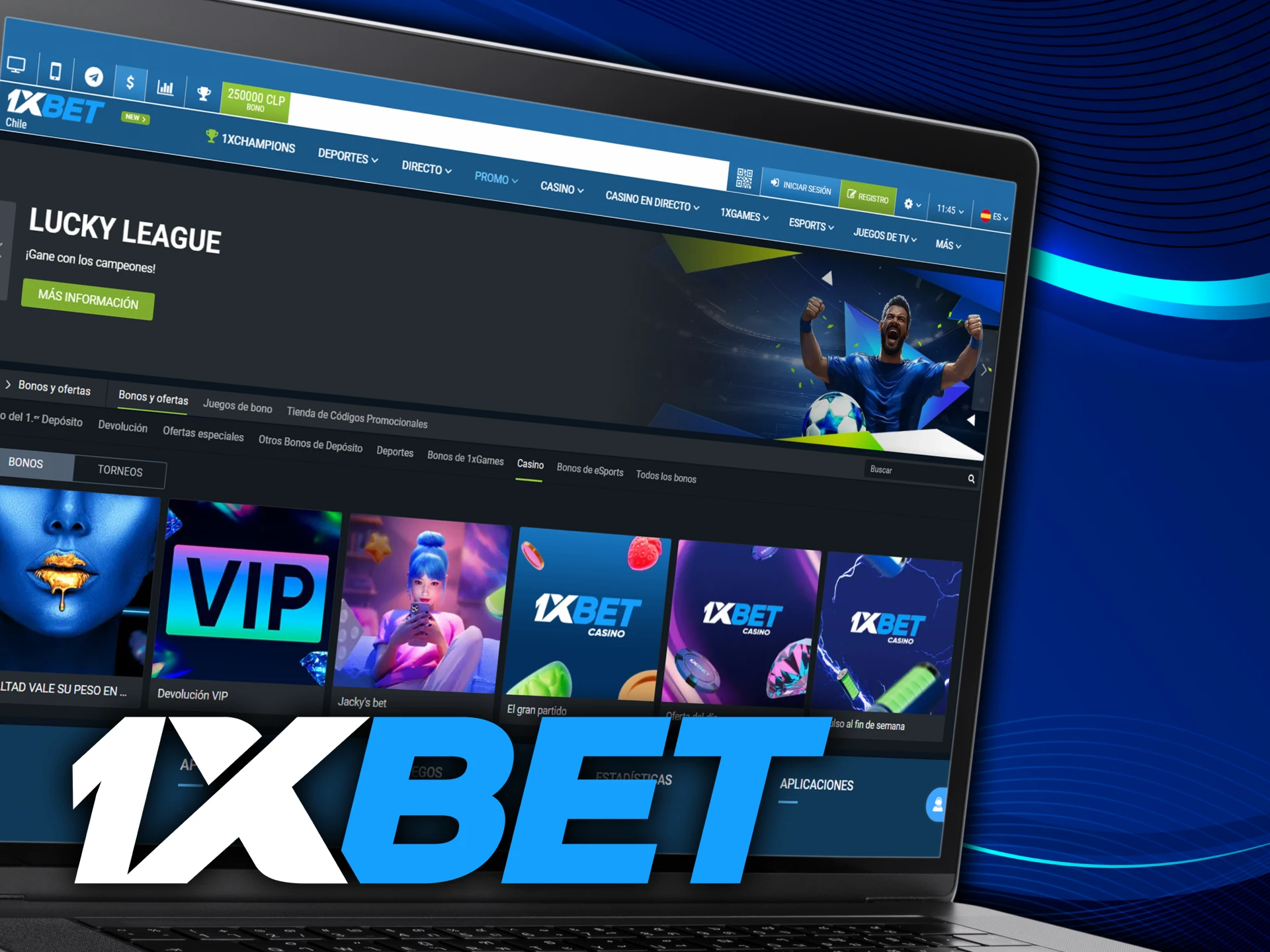 1xbet ofrece bonificaciones para el juego JetX.