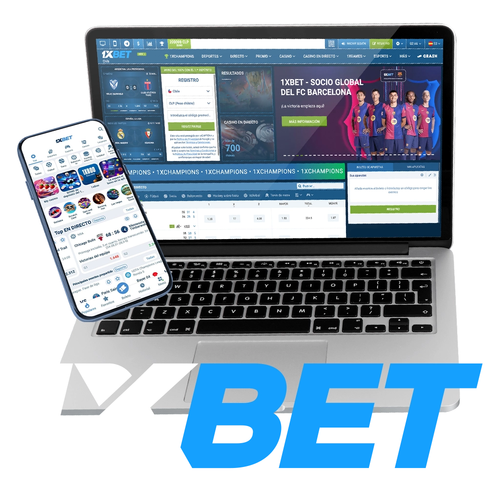 1xbet es el sitio oficial de casino y apuestas para los usuarios chilenos.