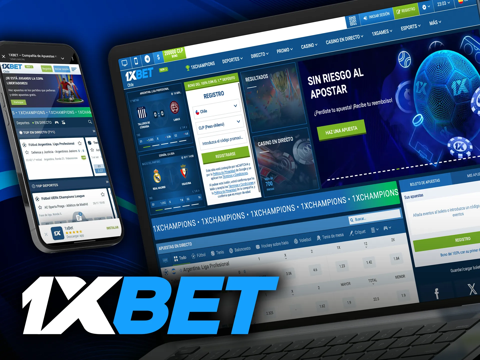 1xbet tiene muchas ventajas.