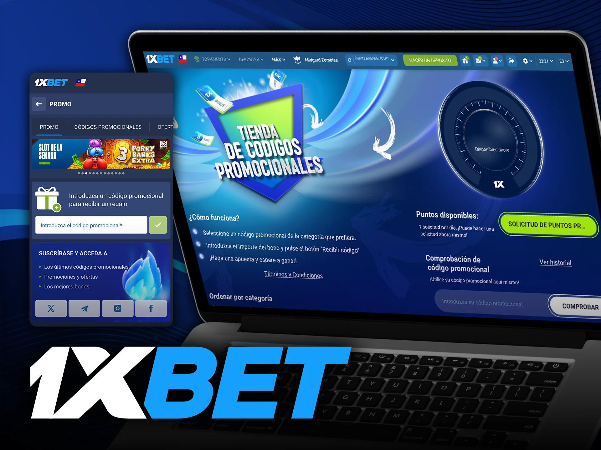 Descubre qué es un código promocional en 1xbet y cómo usarlo.