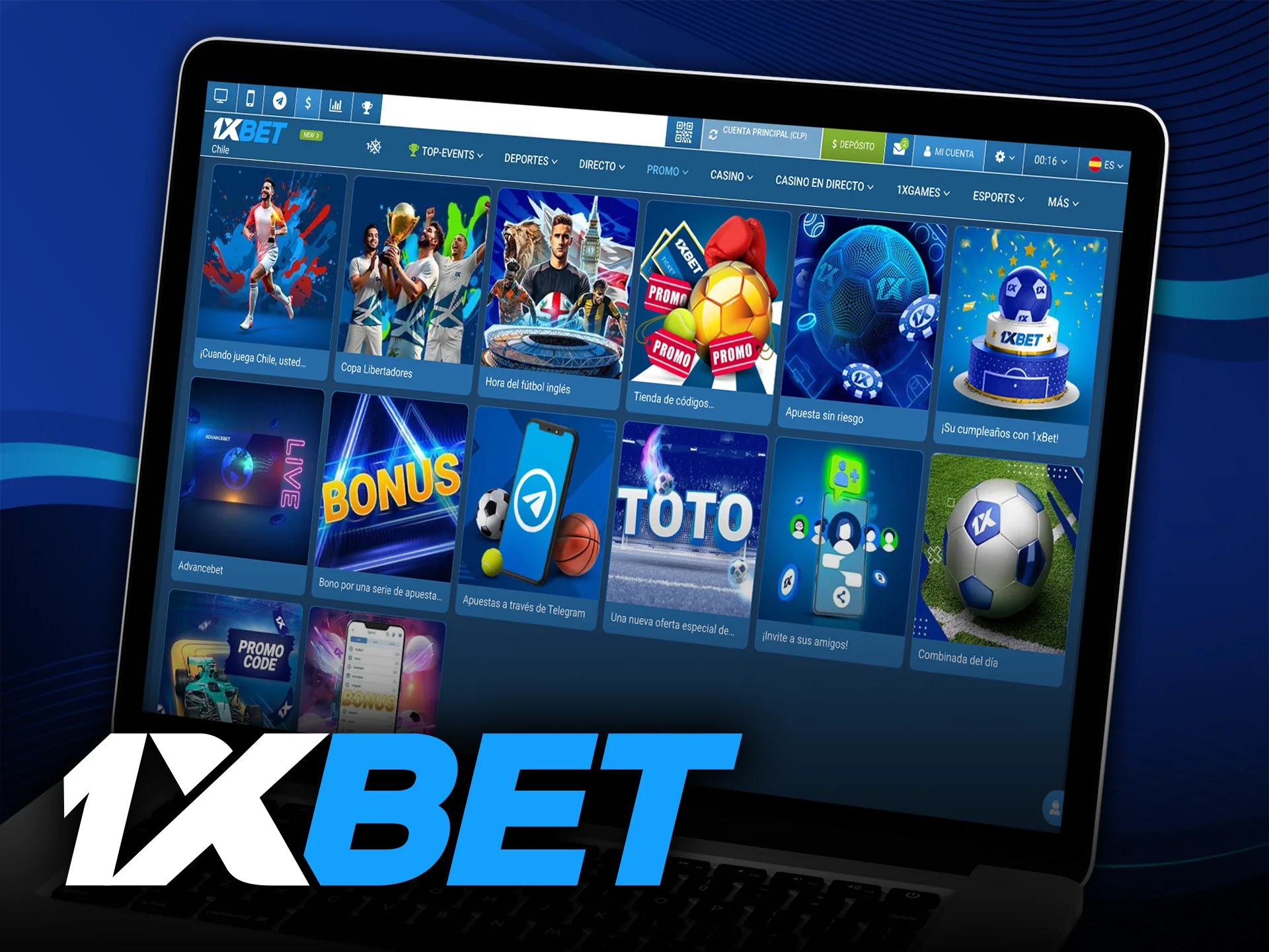 Activa el bono de apuestas deportivas en el casino 1xbet y gana más.