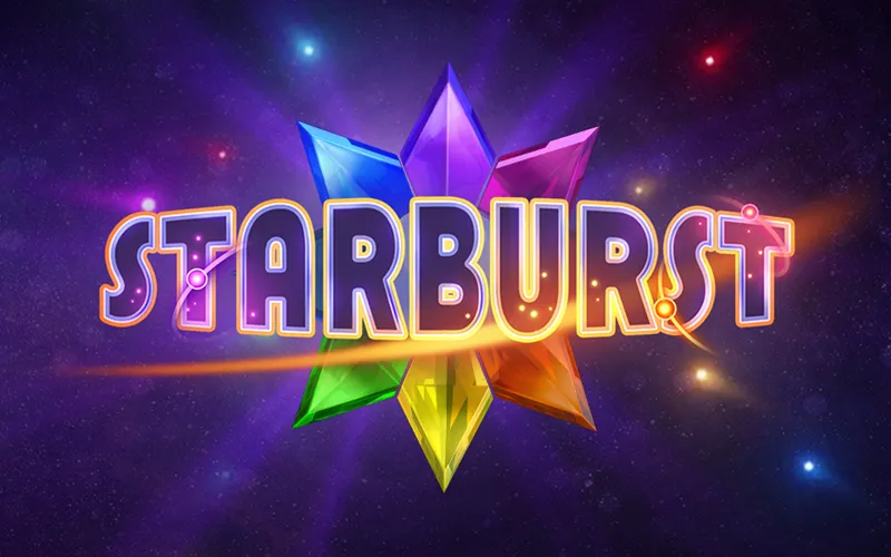 Prueba la tragaperras clásica Starburst en 1xBet.