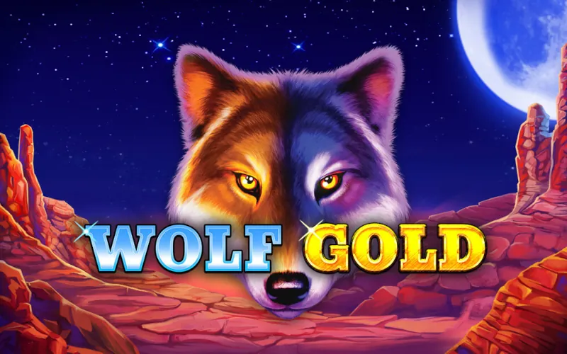 Gana el bote en Wolf Gold en 1xBet.